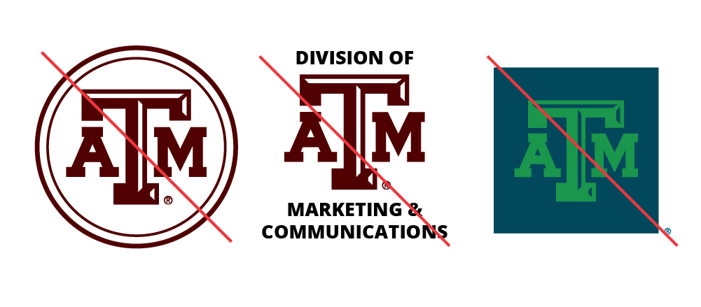 Examples of custom A&M logos